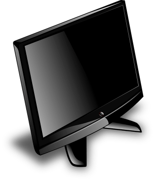 Picture of a flat screen television